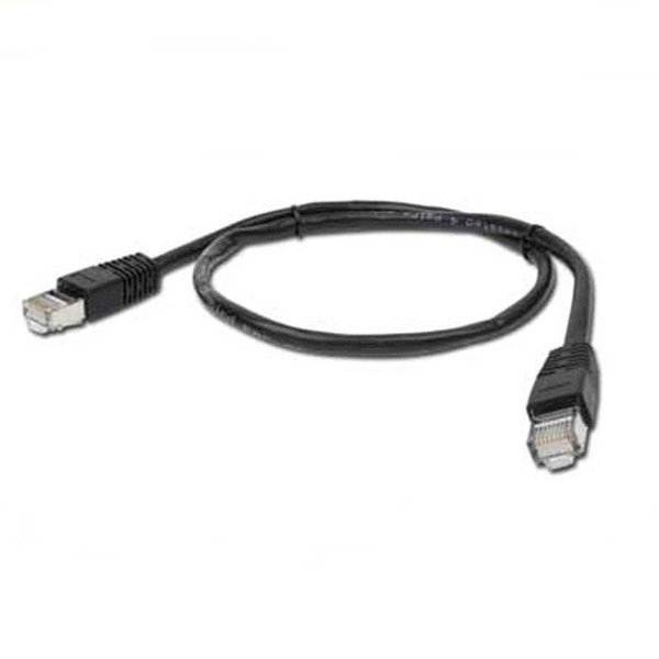 iggual IGG310274 1м Cat5e F/UTP (FTP) Черный сетевой кабель