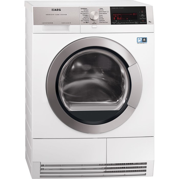 AEG T97689IH3 Freistehend Frontlader 8kg A+++ Weiß Wäschetrockner