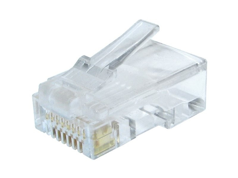 iggual IGG313299 8P8C RJ-45 Transparent wire connector