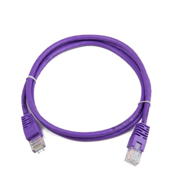 iggual IGG310755 1m Cat5e U/UTP (UTP) Violett Netzwerkkabel