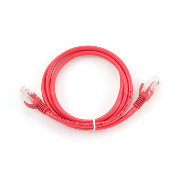 iggual IGG310779 1м Cat5e U/UTP (UTP) Красный сетевой кабель