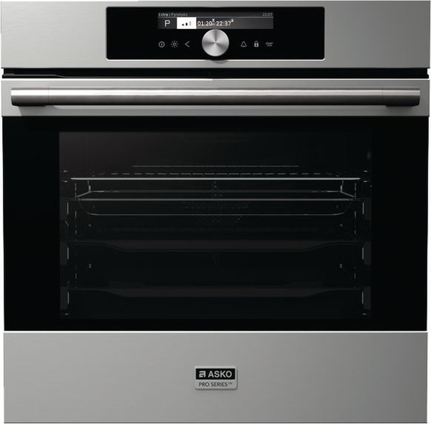 Asko OP8656S Electric oven 73l 2700W A Schwarz, Edelstahl Backofen