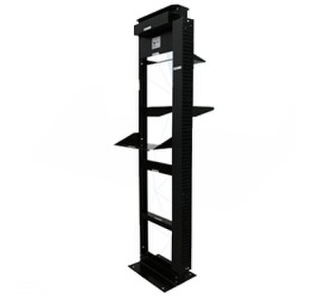 Laces Network Products LAR4L Freestanding Black rack