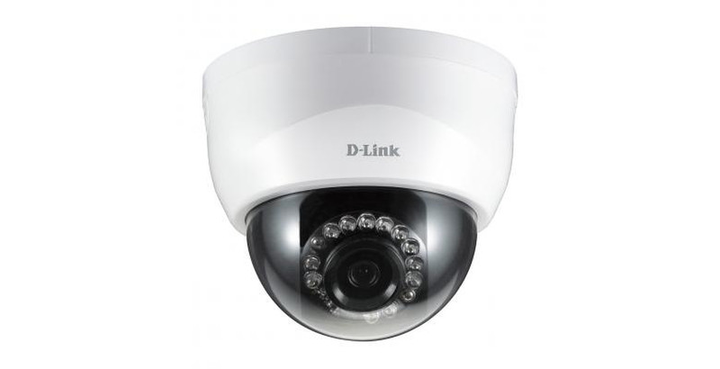 D-Link DCS-6115 IP Indoor Dome White surveillance camera