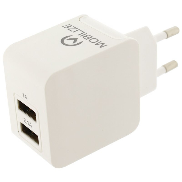 Mobilize MOB-21503 Indoor White mobile device charger