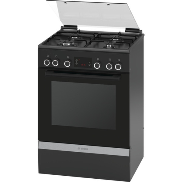 Bosch HGD745260L Freistehend Gas hob A Schwarz Küchenherd