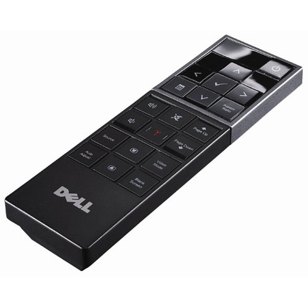 DELL 412-1065 IR Wireless Press buttons Black remote control