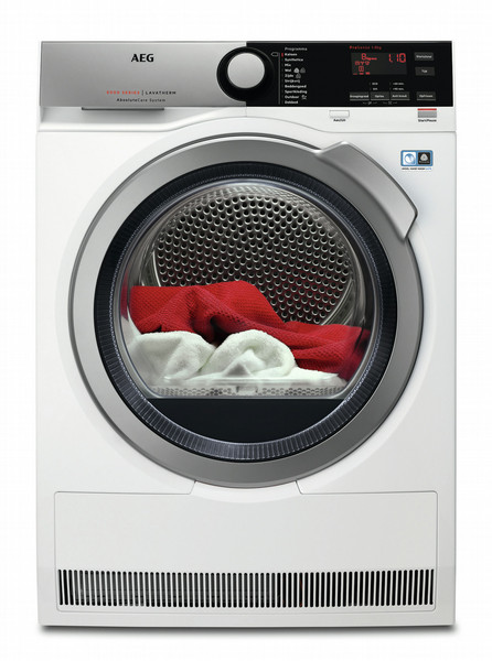 AEG T8DE84ES Freestanding Front-load 8kg A++ Silver