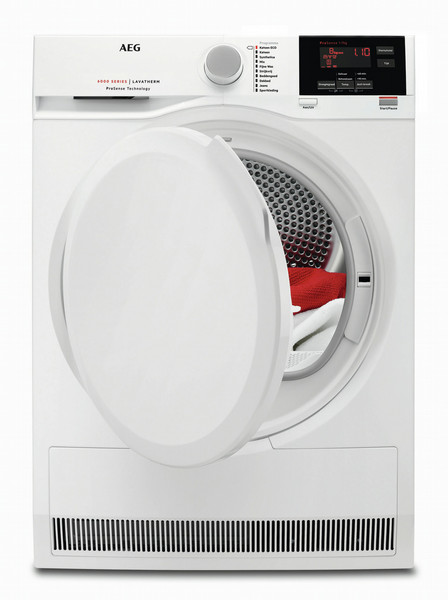 AEG T6DB82GP Freistehend Frontlader 8kg B Weiß