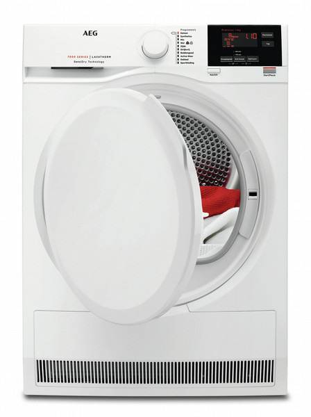 AEG T7DB83GP Freistehend Frontlader 8kg A+ Weiß