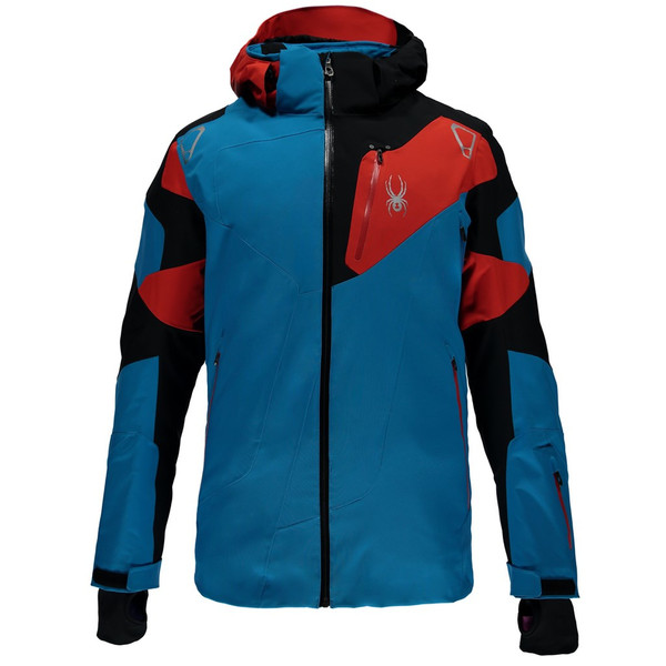 Spyder 783302 Winter sports jacket Männlich S Schwarz, Blau, Rot