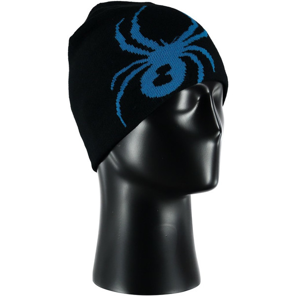 Spyder 626324 Men Beanie Acrylic,Elastane,Nylon Black,Blue