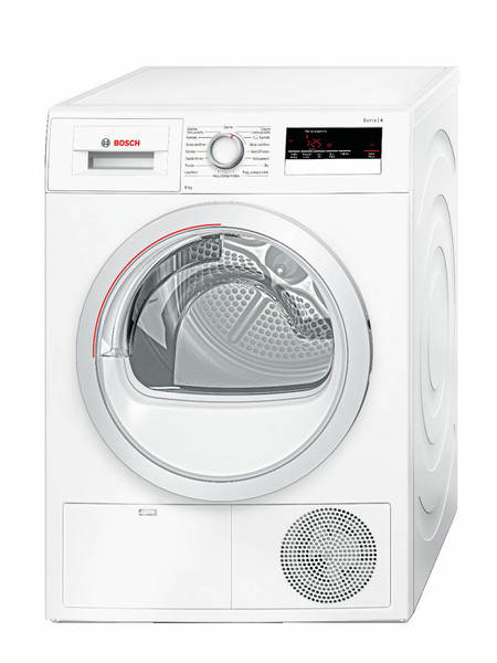 Bosch Serie 4 WTH85208IT Freestanding Front-load 8kg A++ White tumble dryer