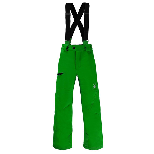 Spyder 235034 Universal Male M Polyester Black,Green winter sports pants