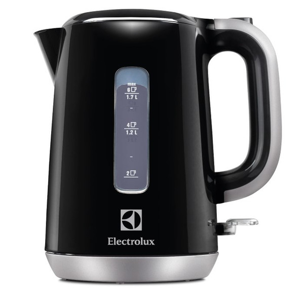 Electrolux EEK3505 1.7L 2200W Black,Silver electrical kettle