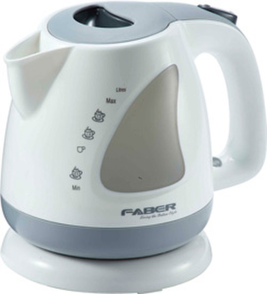 Faber Appliances FCK 122 1.2л 2000Вт Серый, Белый электрический чайник