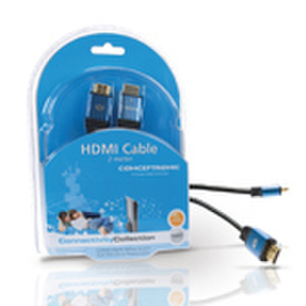 Conceptronic CCHDMIM2 2м HDMI HDMI Черный HDMI кабель