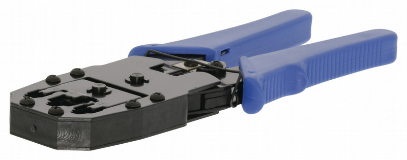 Valueline VLCP89510L Crimpwerkzeug Schwarz, Blau Kabel-Crimper