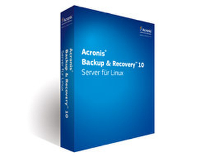 Acronis Backup & Recovery 10 Srv LX AAP