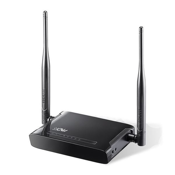 Cnet CAR-984R Single-band (2.4 GHz) Fast Ethernet Schwarz WLAN-Router