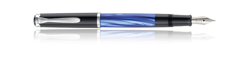 Pelikan Classic M205 Black,Blue,Stainless steel 1pc(s) fountain pen