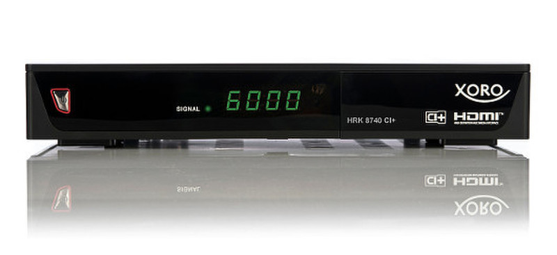 Xoro HRK 8740 CI+ Full HD Черный приставка для телевизора
