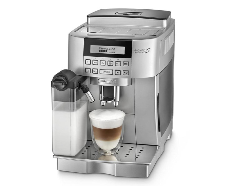 DeLonghi Magnifica S Ecam 22.360.S Espresso machine 1.8л 14чашек Cеребряный