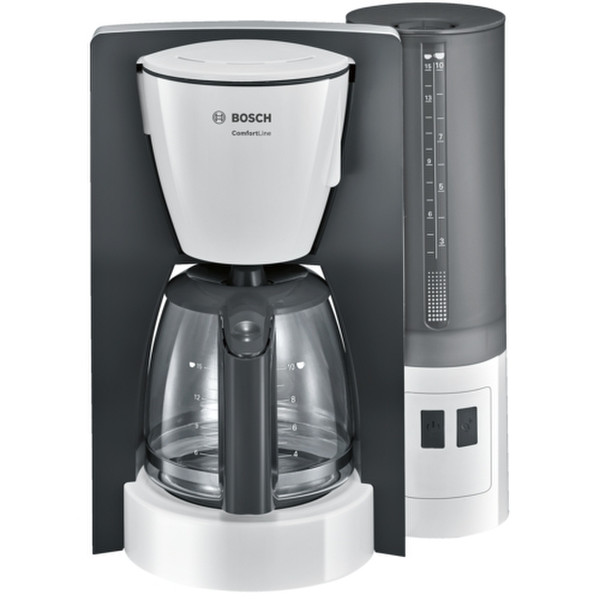 Bosch TKA6A041 Капельная кофеварка Серый, Белый кофеварка