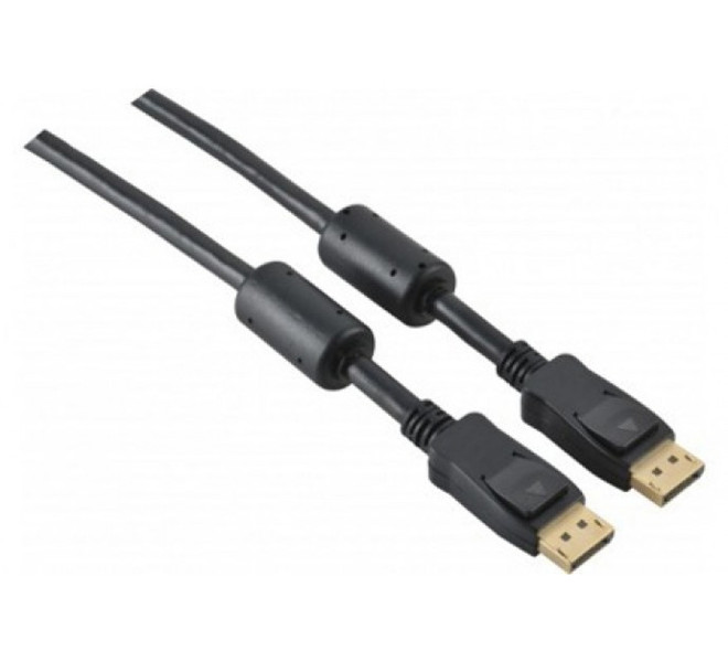 Tecline 128022 2m DisplayPort DisplayPort Schwarz DisplayPort-Kabel