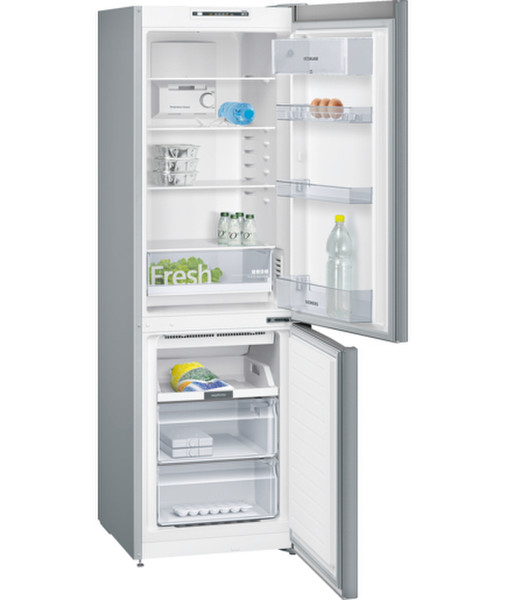 Siemens KG36NEI3A Freestanding 215L 87L A++ Stainless steel fridge-freezer
