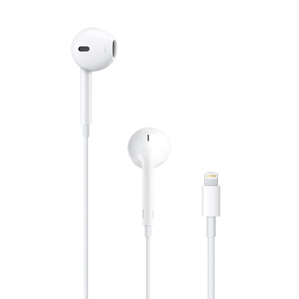 Apple EarPods Вкладыши Стереофонический Проводная Белый