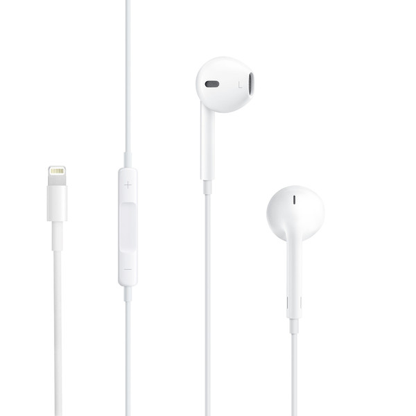 4XEM 4XLIGHTNINGEAR Binaural In-ear White mobile headset