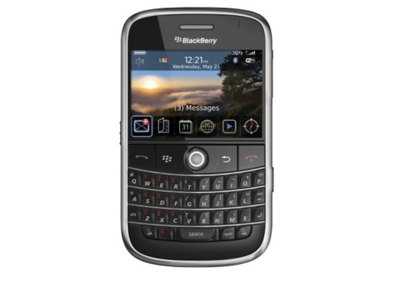 BlackBerry Bold 9000 Одна SIM-карта 1ГБ Черный смартфон