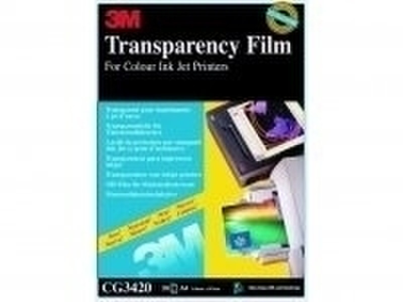 3M Ink Jet Printer Transparency Film (50 sheets) диапозитивная пленка