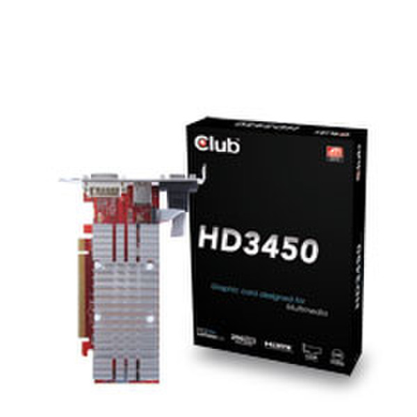 CLUB3D CGAX-3456I GDDR2 graphics card