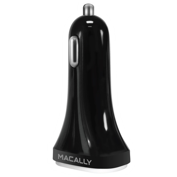 Macally CAR20UC Auto Black mobile device charger