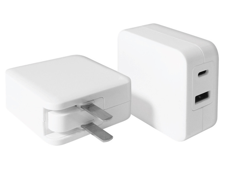 Macally HOME24UC-EU Indoor White mobile device charger
