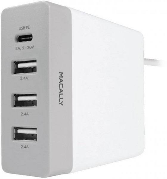 Macally HOME72UCWC-EU Indoor White mobile device charger