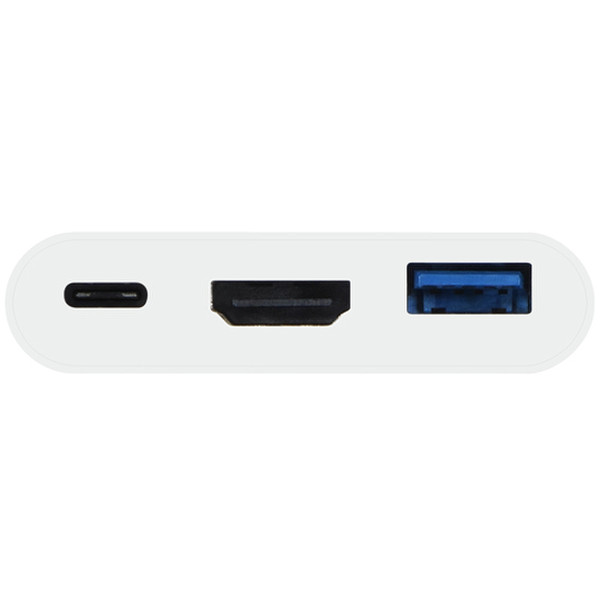 Macally UCHDMI4K USB 3.0 (3.1 Gen 1) Type-C White