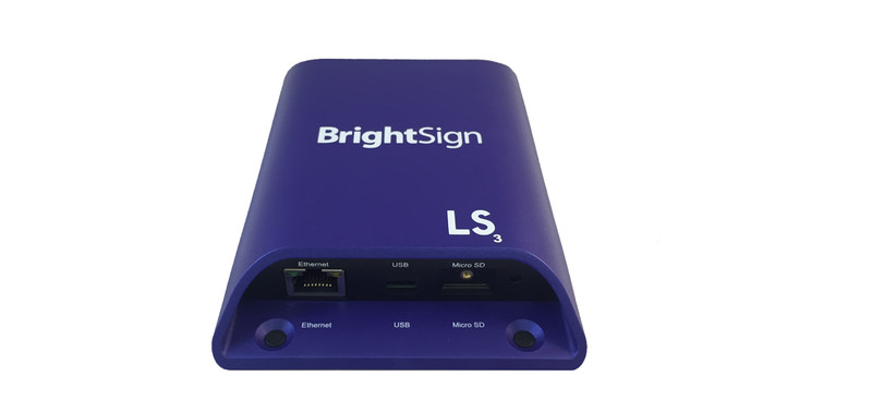 BrightSign LS423 1920 x 1080Pixel Blau Digitaler Mediaplayer