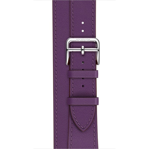 Apple Hermès Band Violett Leder