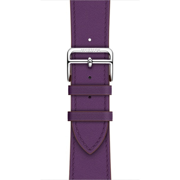 Apple Hermès Band Purple Leather