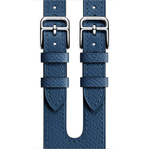 Apple Hermès Band Blue Leather