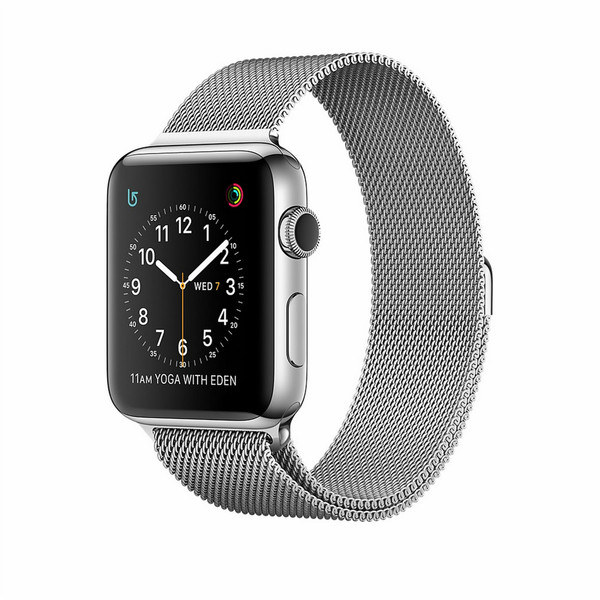 Apple Watch Series 2 OLED 41.9г Нержавеющая сталь умные часы