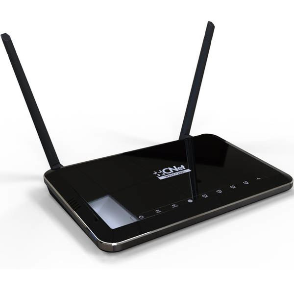 Cnet WRHC1200G Dual-band (2.4 GHz / 5 GHz) Gigabit Ethernet Schwarz WLAN-Router