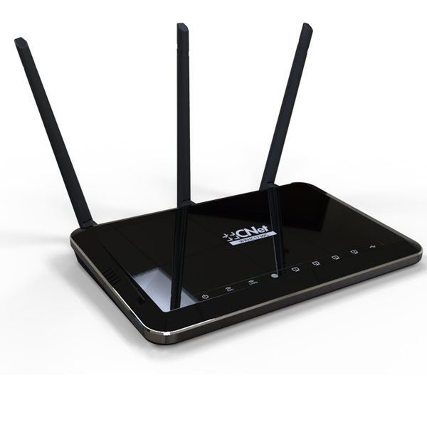Cnet WRHC1750G Dual-band (2.4 GHz / 5 GHz) Gigabit Ethernet Schwarz WLAN-Router