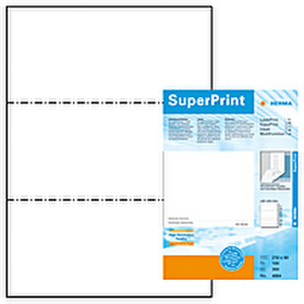 HERMA ETIKET SUPERPRINT 4664 300шт самоклеящийся ярлык