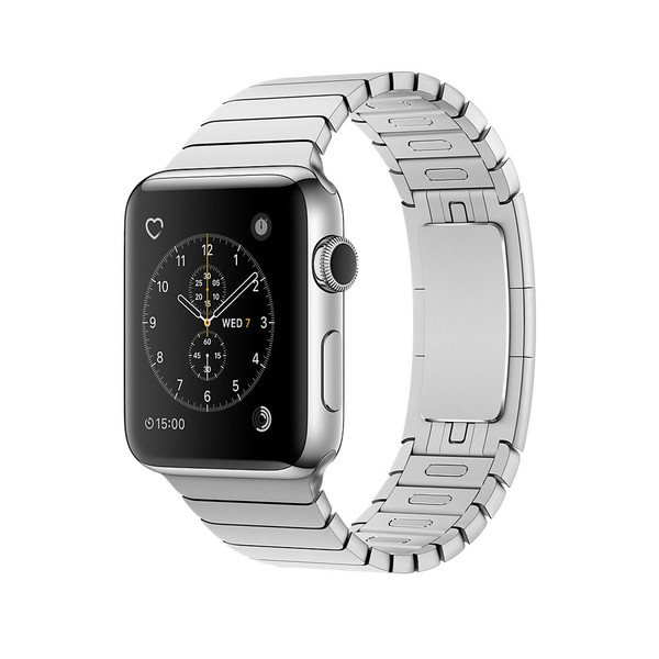 Apple Watch Series 2 OLED 52.4g Edelstahl Smartwatch