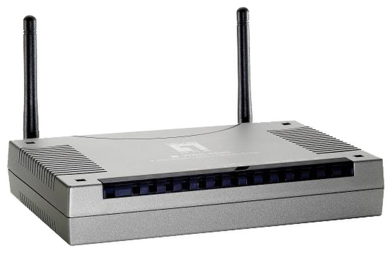 LevelOne WBR-6600A Grau WLAN-Router