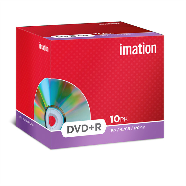 Imation 10 x DVD+R 4.7GB 4.7GB DVD+R 10Stück(e)